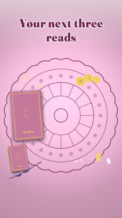 Read the Cards — Three cards, three next reads